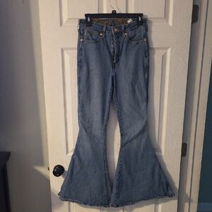 Wrangler Lainey Wilson Women's Blue Flared Jeans